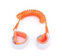 Eidyer Cintura di sicurezza anti smarrimento da polso, imbracatura di sicurezza per bambini, regolabile, 1,5 m, redini di sicurezza per bambini, guinzaglio per camminare, cintura elastica (arancione)