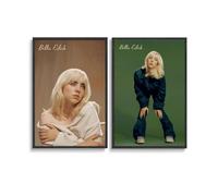 Eiebate 2 poster di Bil-lie su tela, motivo: album Eil-ish, poster decorativi da parete per stanza, stile 3, 30 x 45 cm