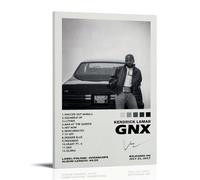 Eiebate Kendrick Poster di Lamar Gnx Album Poster per camera da letto estetica, decorazione artistica da parete per camera da letto, 30 x 45 cm