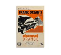 Eiebate Poster con copertina di Frank Ocean Channel Music Poster per stanza, decorazione artistica da parete per camera da letto, 50 x 75 cm