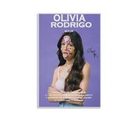 Eiebate Poster con copertina di Olivia Rodrigo Sour Music, poster per stanza, decorazione artistica da parete per camera da letto, 30 x 45 cm