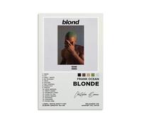 Eiebate Poster Musicali per Camera Estetica Anni '90 Frank Ocean Blond Poster per Camera Estetica Arte da Parete su Tela Decorazione Camera da Letto 12x18 pollici (30x45cm)