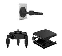 Eieenotee Accessori Ausiliari Universali per La Misurazione del Livello (Base Rotante/Piattaforma di Sollevamento Regolabile/Staffa A Parete) 3 Pezzi/Set