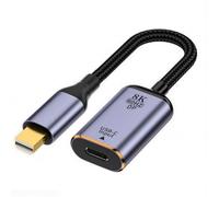 Eieenotee Convertitore Adattatore USB-C A Mini Displayport da USB-C Tipo C Femmina A Mini Displayport 1.4 8K 60 Hz per Tablet e Telefono