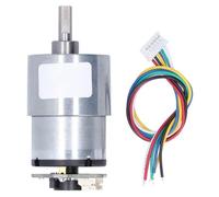 Eieenotee Motore A Margine CC con Riduzione Della Velocità 'Encoder, Micro Motore Elettrico da 12 V Che Supporta il Movimento Inverso In