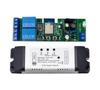 Eieenotee Tuya WIFI 2CH Smart Relay Switch Sensor AC85-250V Interruttore Controllo Accessi Relè Controller con Guscio
