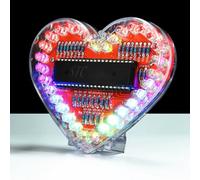 EIELE - Kit di pratica di saldatura a forma di cuore a sette colori, con modalità di saldatura che cambiano automaticamente, adatto per lezioni scolastiche e per l'apprendimento per gli appassionati