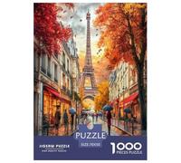 Eiffel Tower Jigsaw Puzzle Impossibili 1000 Pezzi Decorazione Per La Casa. Giochi Rilassamento E Intelligence Per Adulti E Ragazzi Da 14 Anni 70x50cm/1000pcs