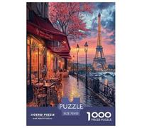Eiffel Tower Jigsaw Puzzle Impossible 1000 Pezzi Decorazione Per La Casa. Rilassamento E Intelligence Per Adulti E Bambini Da 12 Anni 70x50cm/1000pcs