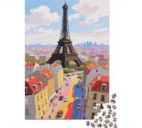 Eiffel Tower Puzzle 1000 Pezzi, Adulti E Ragazzi 14+, Paris Tower Regalo Creativo, Decorazione Casa, Gioco Di Gruppo, Divertimento Educativo 1000pcs (75x50cm)