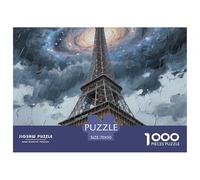 Eiffel Tower Puzzle 1000 Pezzi Divertimento Per Adulti Landmark Building Puzzle Impegnativo E Difficile Per Straordinario Classici Giochi Rilassamento Regalo Giocattolo Colorato Per La Famiglia Idea R