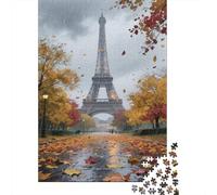 Eiffel Tower Puzzle 1000 Pezzi Premium, Paris Tower Attività Multigenerazionale, Design Da Esposizione, Regalo Intellettuale Per 14+ 1000pcs (75x50cm)