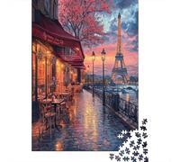 Eiffel Tower Puzzle Da 1000 Pezzi, Paris Tower Architettura Olistica, Esperienza Catartica, Decorazione Parlante 1000pcs (75x50cm)