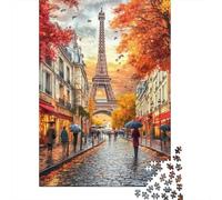 Eiffel Tower Puzzle Impossibili 1000Pcs Decorazione Per La Casa. Giochi Rilassamento E Intelligence Per Adulti E Ragazzi Da 14 Anni 1000pcs (75x50cm)