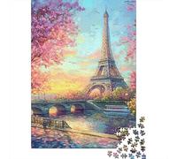 Eiffel Tower Puzzle Impossible 1000 Pezzi Decorazione Per La Casa. Rilassamento E Intelligence Per Adulti E Ragazzi Da 14 Anni 1000pcs (75x50cm)