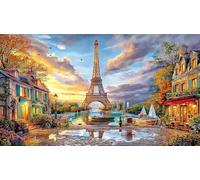 Eiffel-Tower Puzzle per adulti 1000 pezzi Puzzle Gioco stimolante per decorazione murale e regali Idea regalo perfetta Giochi educativi 38x52/1000 pezzi