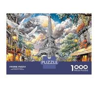 Eiffel Tower Set Puzzle Premium Da 1000 Pezzi, Paris Town, Riduzione Dello Stress, Relax Mentale, Migliore Idea Regalo, Hobby, Tempo Libero 70x50cm/1000pcs