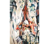 Eiffel Tower with Trees Notebook