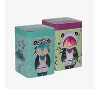 Eigenart Casa Little Animals TLA8989130 - Set di 2 contenitori in metallo con chiusura a scatto e capacità di 200 g, 2 pezzi