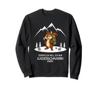 Eigentlich Will ICH Nur Kaiserschmarrn Essen Hiking Squirrel Felpa