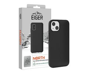 EIGER HARD COVER per Apple iPhone 14, Nero