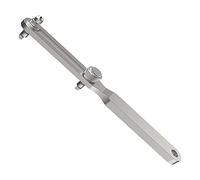 Eighosee 1 Pezzo Strumento di Rimozione Regolabile per Aprire il Retro Della Cassa 'Orologio, Sostituzione Della Batteria 'Orologiaio In Metallo Argentato