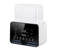 Eighosee 1 PZ Scaldabiberon Doppio Scaldabiberon per Latte Materno/Formula per Tutte Le Bottiglie con Controllo Della Temperatura Spina Europea