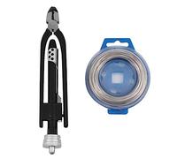 Eighosee 1 set di pinze di bloccaggio per cavi di aviazione, 7,5 m, 15,2 cm, set di pinze per torcere