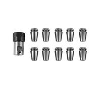 Eighosee 10 pinze a molla Er16 + albero motore 8 mm supporto di estensione fresatura tornio strumento macchina per incisione