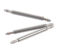 Eighosee 100 pezzi barra a molla per orologio da polso riparazione strumento di rimozione 16 mm, Argento