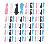 Eighosee 100 Pezzi di Estrattore per Piroli per Chitarra Folk, Avvolgicorde, Set di Strumenti per L'Estrazione Dei Piroli, Colori Casuali, Accessori per Chitarra