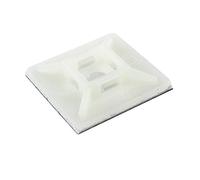 Eighosee 100 supporti per fascette fermacavi, 28 x 28 x 5 mm