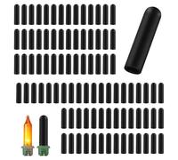 Eighosee 120 Pezzi di Coperture Anti-Luminescenza per Luci A Stringa, Coperture In Silicone per Luci A Stringa LED di Natale da 0,5 cm di Diametro