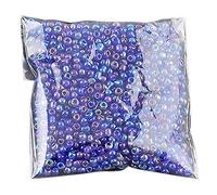 Eighosee 1200 perline rotonde in vetro, 2 mm, colore blu reale, per gioielli fai da te, #6