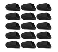 Eighosee 15Pcs Gomma Bocchino Cap Clip Legatura Punta Delicata per Flauto, Clarinetto, Sassofono Sax Parti Accessori