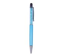 Eighosee 1pcs cristallo 2-in-1 stilo capacitivo stilo touch penna a sfera per ///Google//Per tutti i dispositivi touch screen, blu