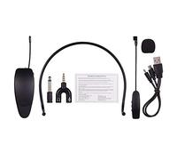 Eighosee 2.4G Microfono Fili Auricolare Professionale Headwear Mic per Altoparlanti,
