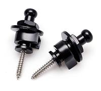 Eighosee 2 cinghie di sicurezza con pulsante di chiusura per chitarra, fibbia per chitarra