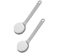 Eighosee 2 pz Bagno Corpo Lozione Applicatore Comoda Spugna Testa Doccia Scrub Bagno per Post-Doccia Post-Doccia Spugna Pad