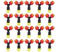 Eighosee 20Pcs G1/2 "Plastic Sprinkler Head Lawn Sprinkler Head Green Sprinkler Head Farm Park Irrigation Tool