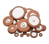 Eighosee 28 cuscinetti in pelle per sassofono soprano, accessori di ricambio