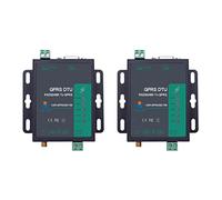 Eighosee 2PCS Modem gsm Seriale RS232 RS485 A GPRS DTU con Istruzione AT -GPRS232-730 Spina Europea