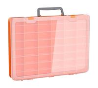 Eighosee 48 Griglie Grande Scatola Organizer In Plastica con Divisori Regolabili, Contenitori per Lo Stoccaggio di Perline Scomparto Scatola per Attrezzi