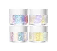 Eighosee 4Pcs Highlight Gel Colourful Highlight Liquid Eyeshadow Powder Face Body Colour Powder Cosmetics