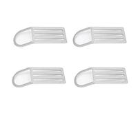 Eighosee 4PCS Immersione Immersione Cintura Pesi In Acciaio D Ring Fettuccia Imbracatura Cinghia Fermo Accessori