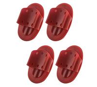 Eighosee 4PCS Silicone Olio Meridiano Massaggio Scrub Massaggiatore Bagno Spa