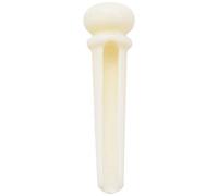 Eighosee 6Pcs Real Bone Materiale Chitarra Acustica Ponte Perni Con Pearl Shell Dot