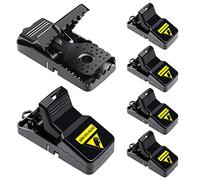 Eighosee 6PCS Trappole per Topi da Interno per la Casa Piccola Trappola per Topi per Topi Domestici Trappola a Scatto Efficace Acchiappa Mouse Rapido Sanitaria