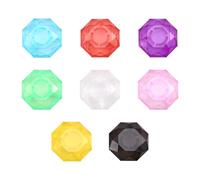 Eighosee 8pcs Multicolor Patch Effect PEG Cap Switch Strumenti Effector Effector Strumenti Protettivi A Pedale Topper