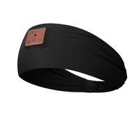 Eighosee Abrandia per la Testa del Sonno Bluetooth Bluetooth Sportsbanda per Lo Yoga Nero